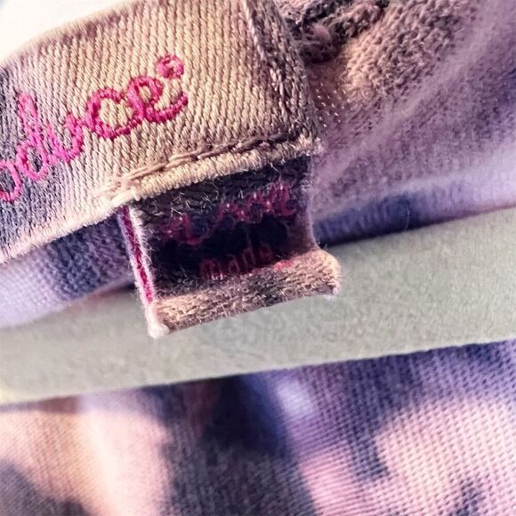 Fresh Produce Women's Purple Tie Dye Long Sleeve Art to Wear Top XL Bohemian - Picture 7 of 7